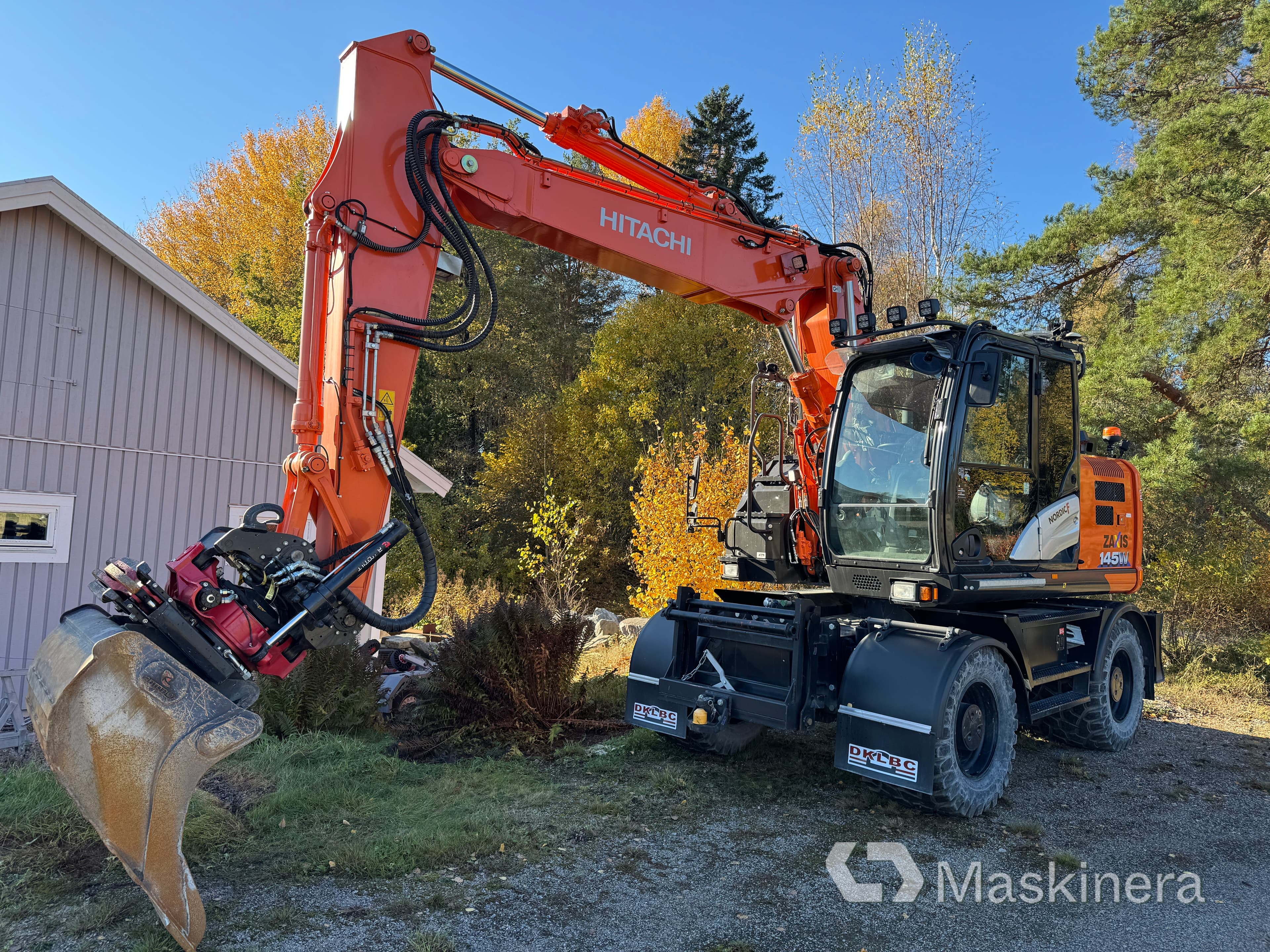 Hjulgrävare Hitachi ZX145W-6