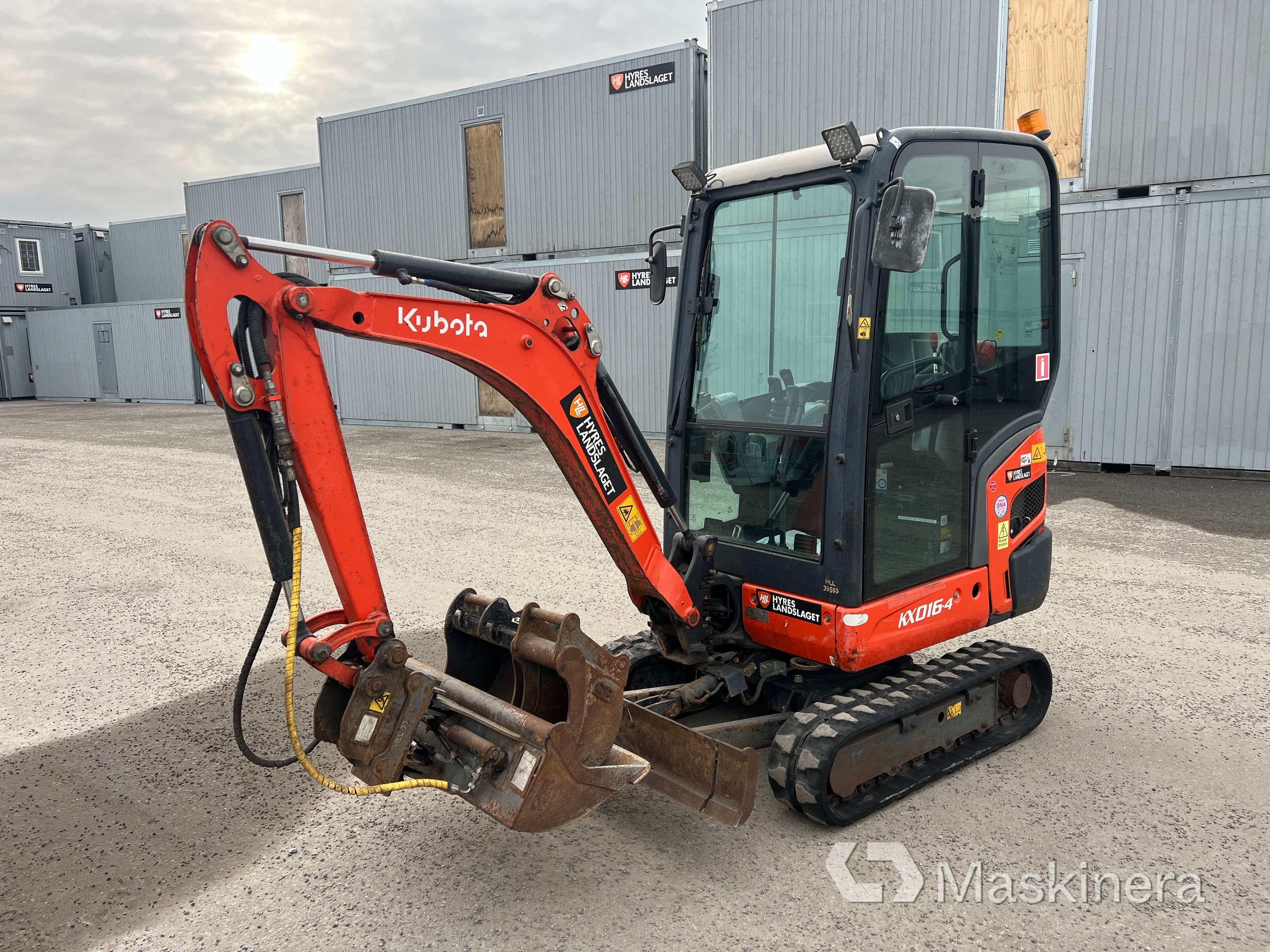 Grävmaskin Kubota KX016-4