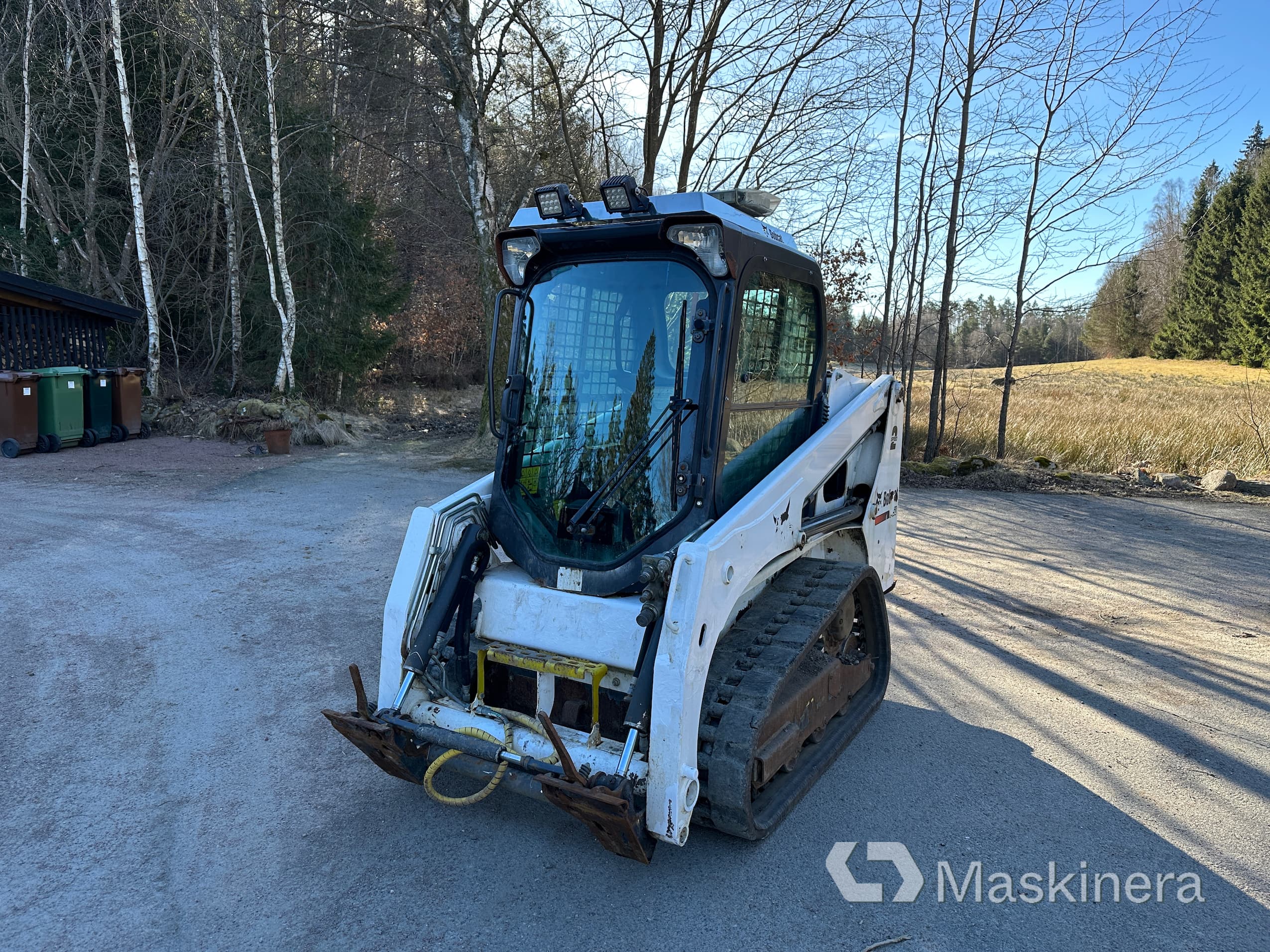 Kompaktlastare BobCat T450 med redskap