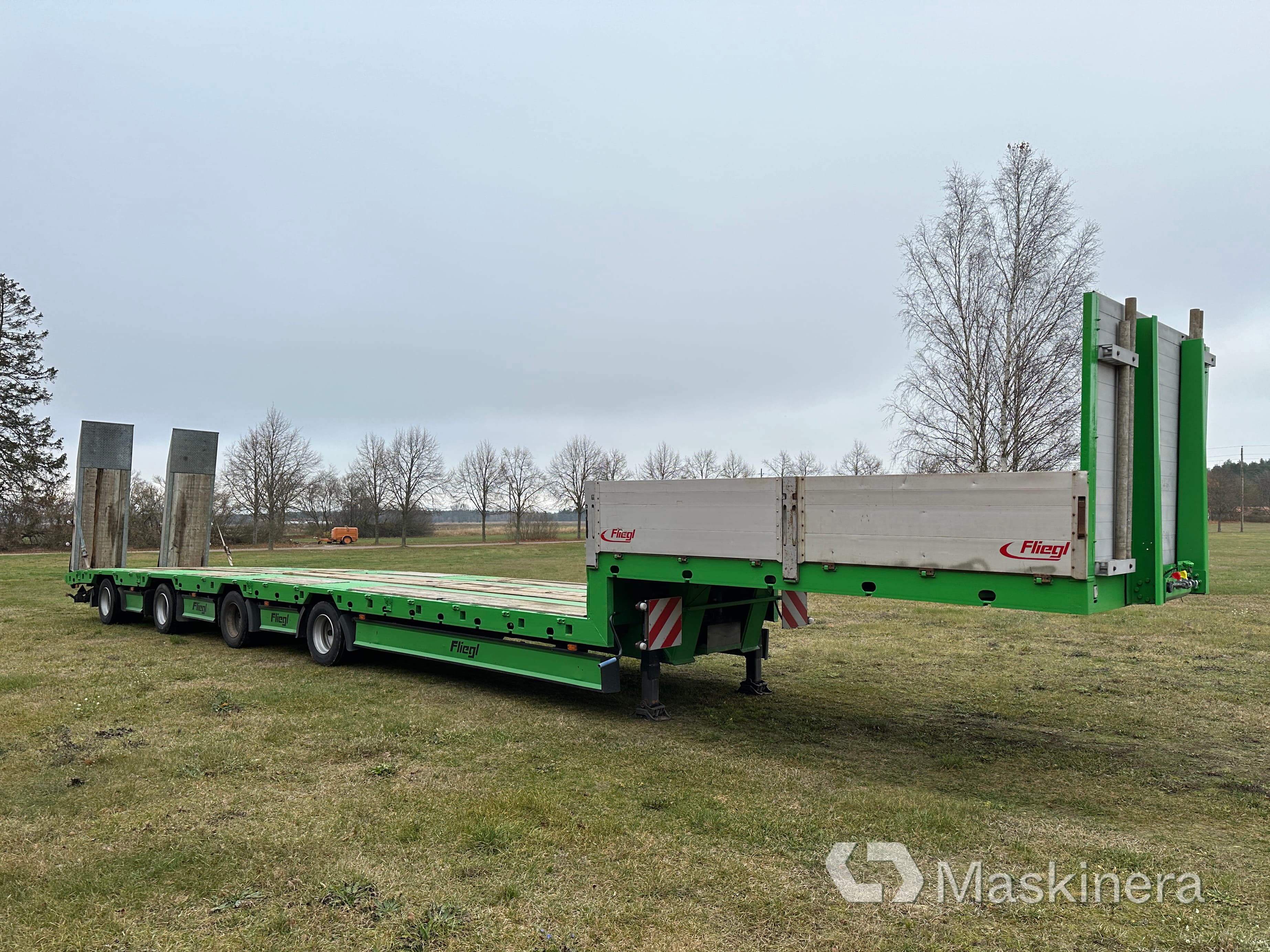 Maskintrailer Fliegl SVS 580 T