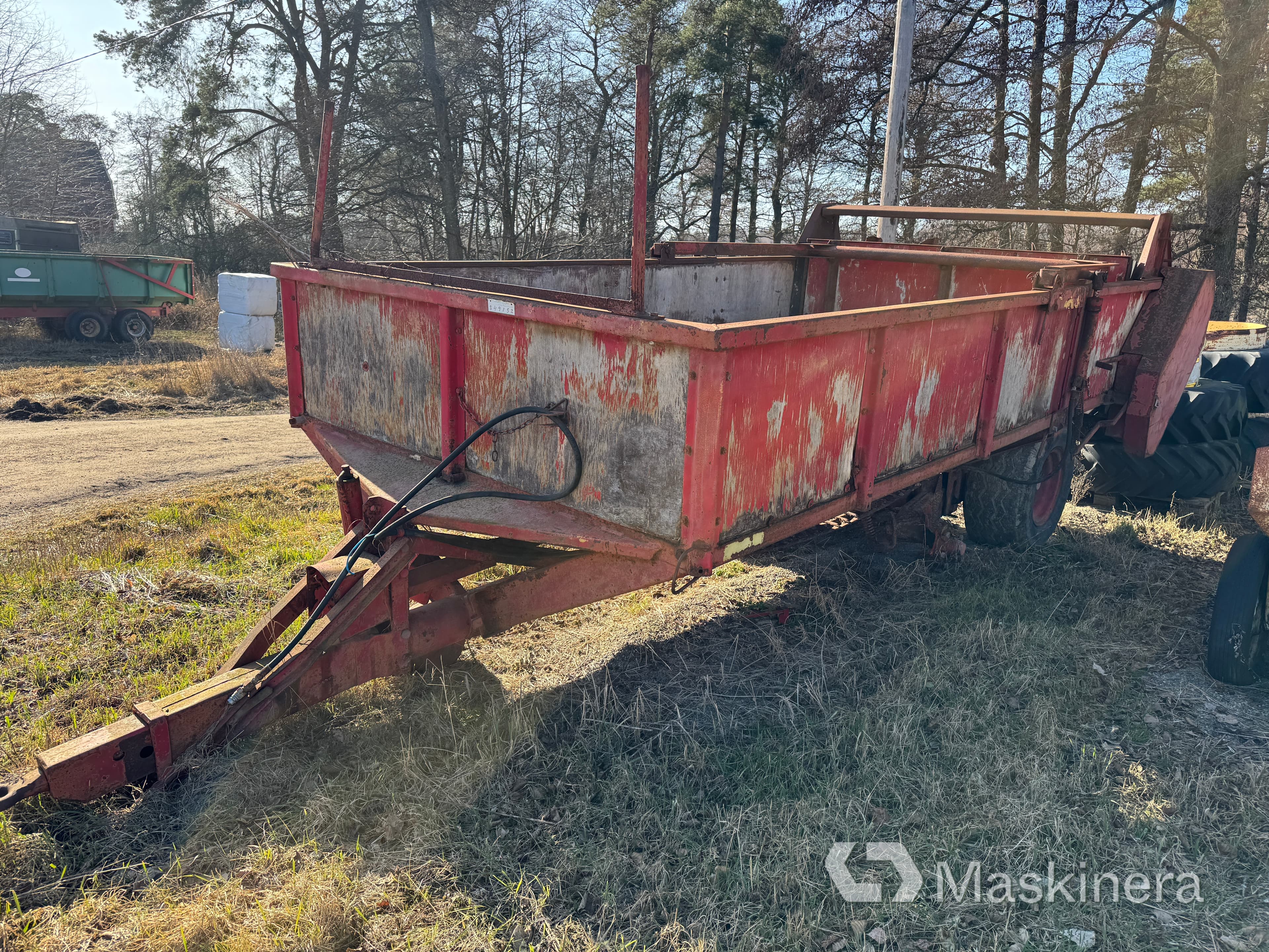 Fastgödselspridare JF-Fabriken ST 70