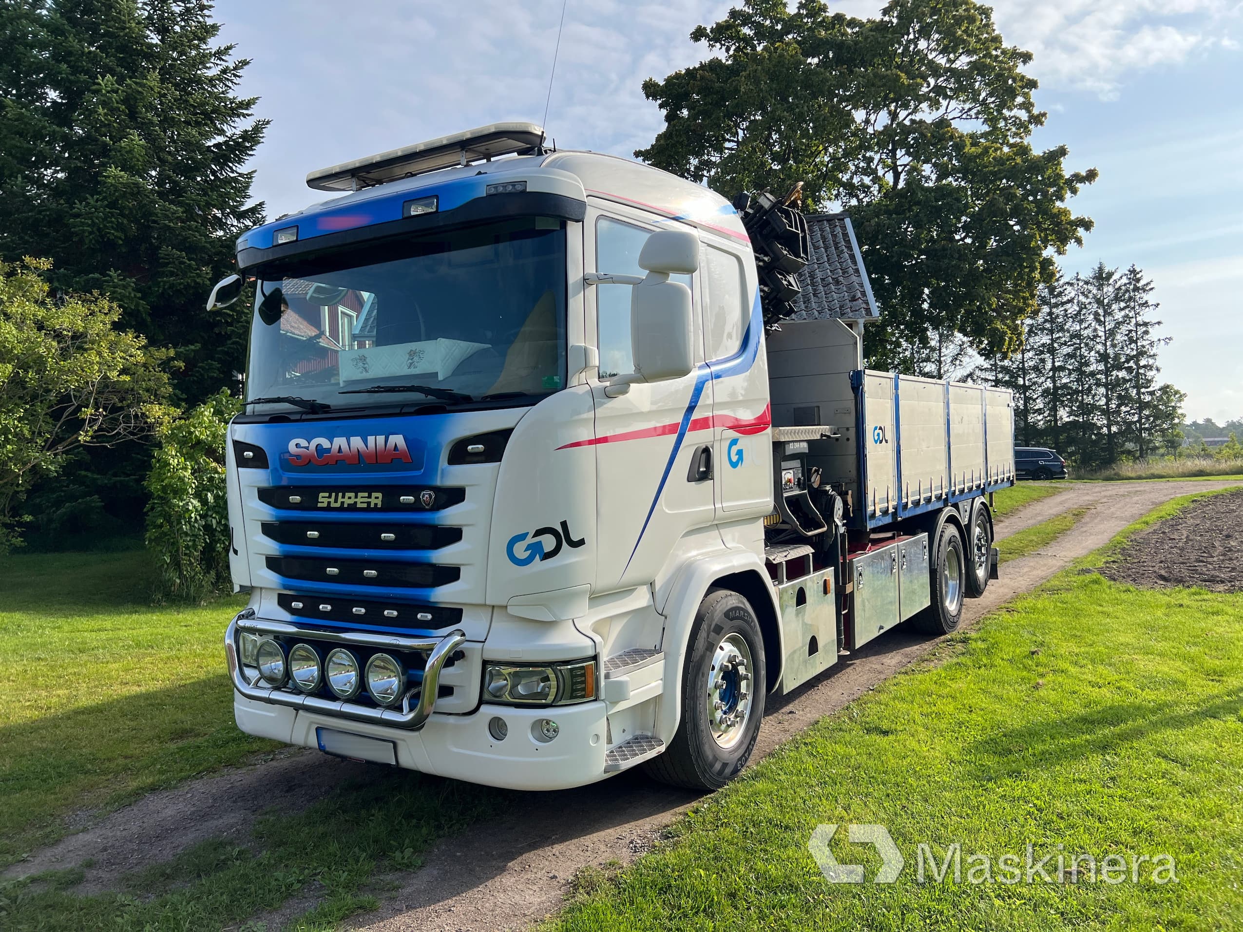 Kranbil/Tippbil Scania R410LB6X2*4HNB