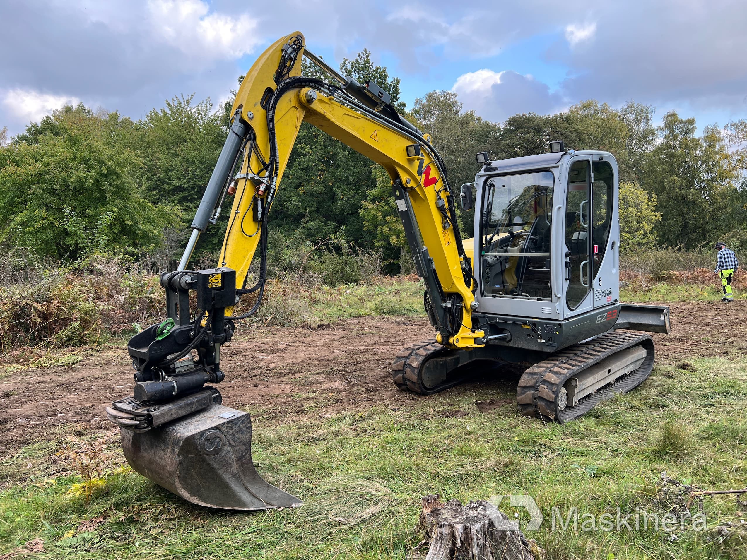 Grävmaskin Wacker Neuson EZ53