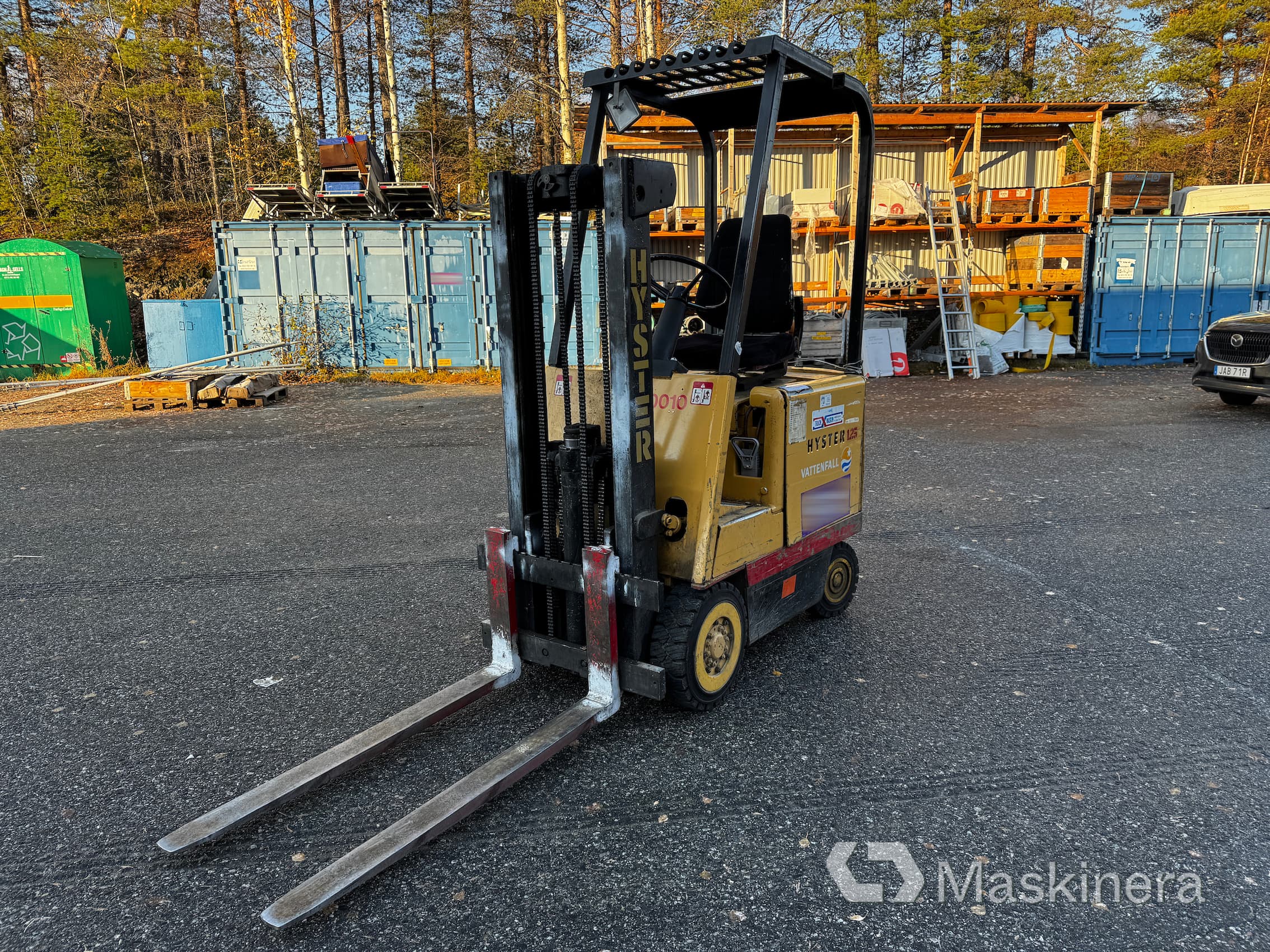 Eltruck Hyster E25B med laddare