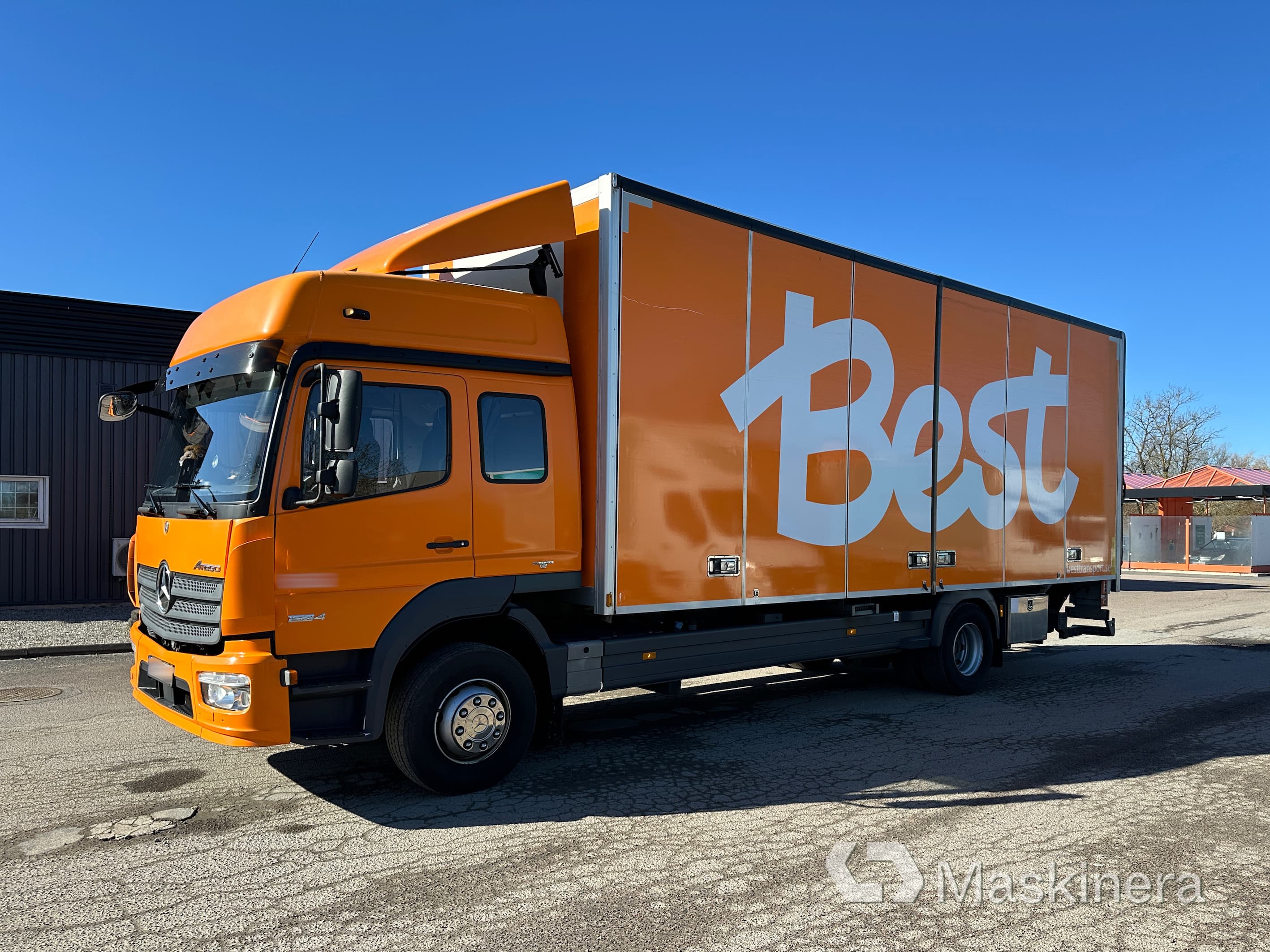 Lastbil Mercedes-Benz Atego 2018