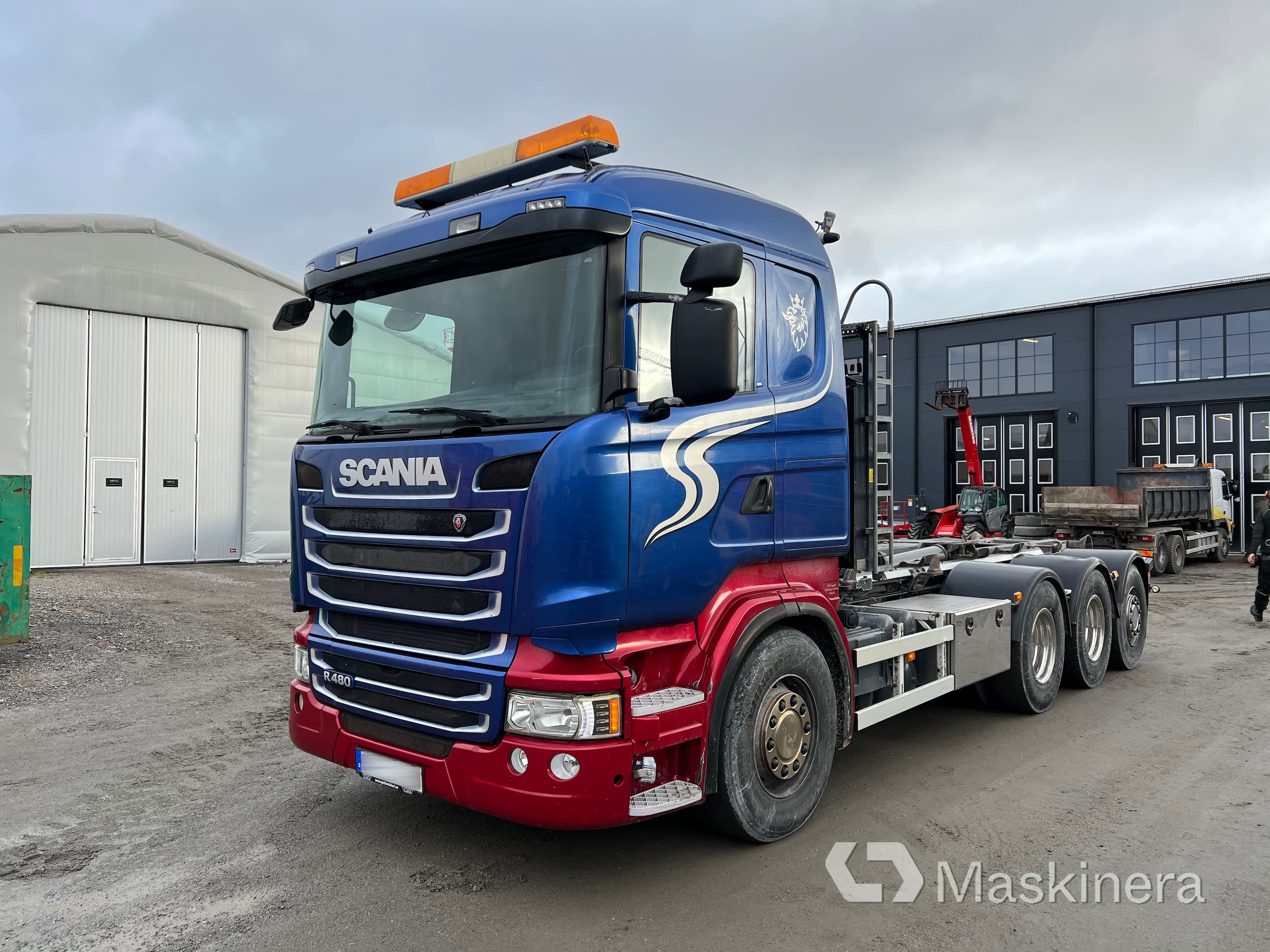 Lastväxlare Scania R480 Tridem