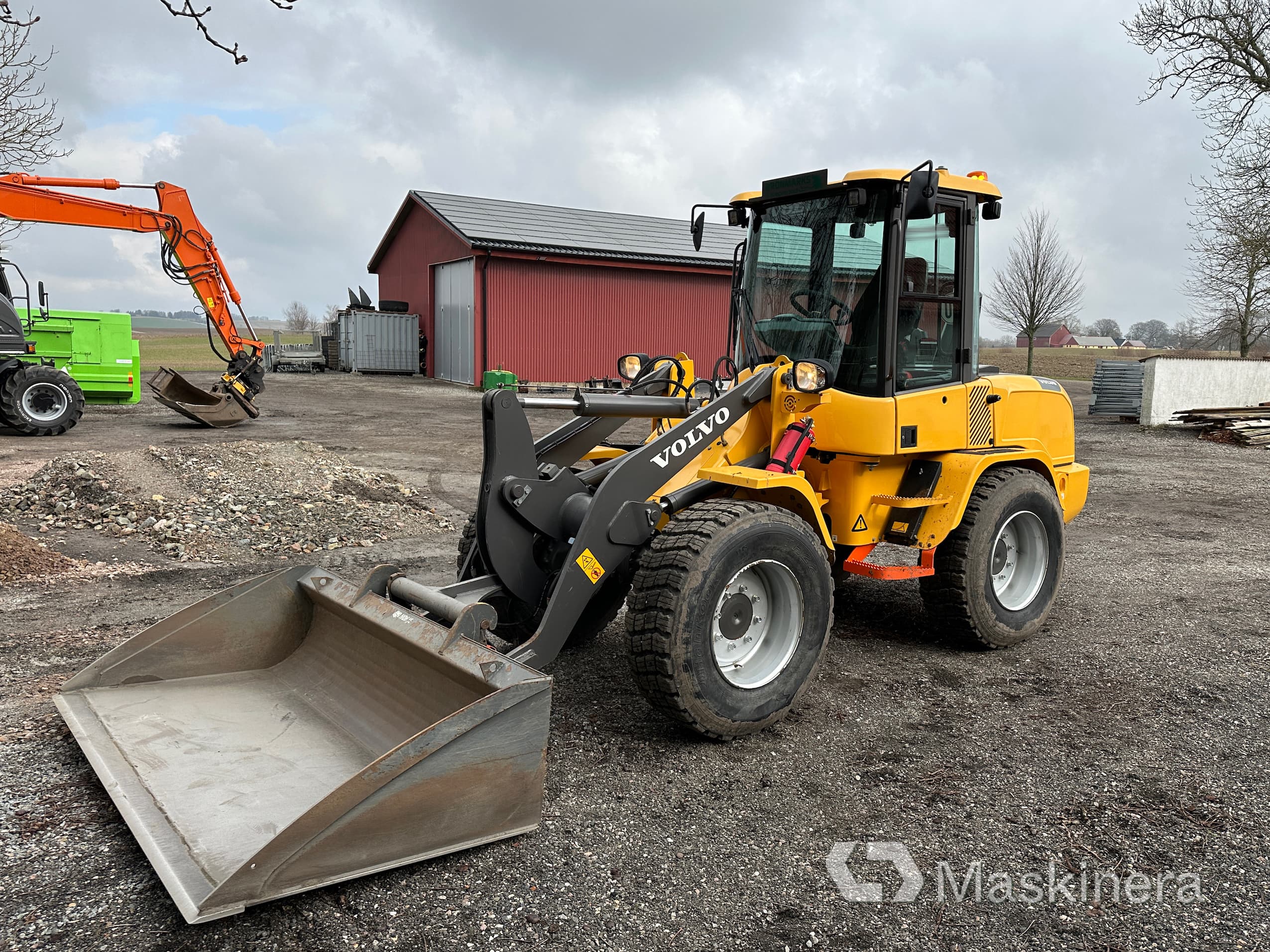 Hjullastare Volvo L30GS + redskap