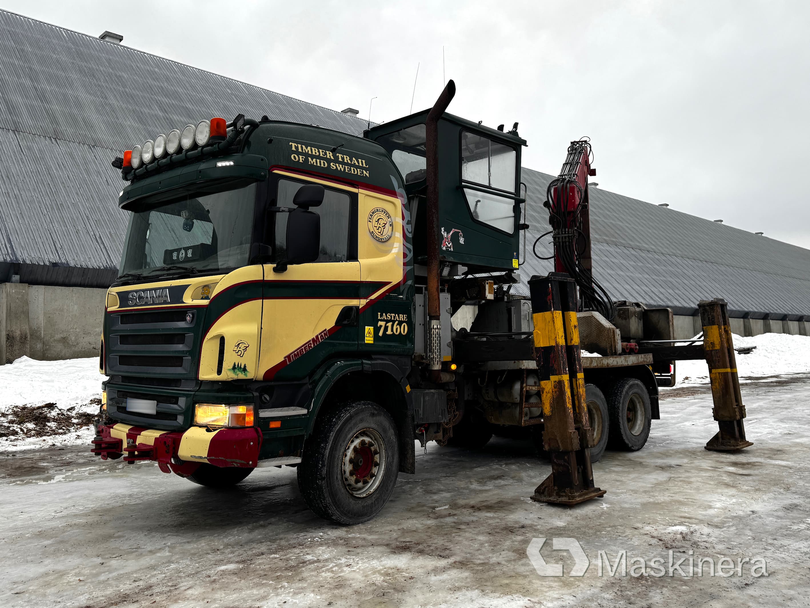 Separatlastare Scania G420 CB 6X4 EHZ