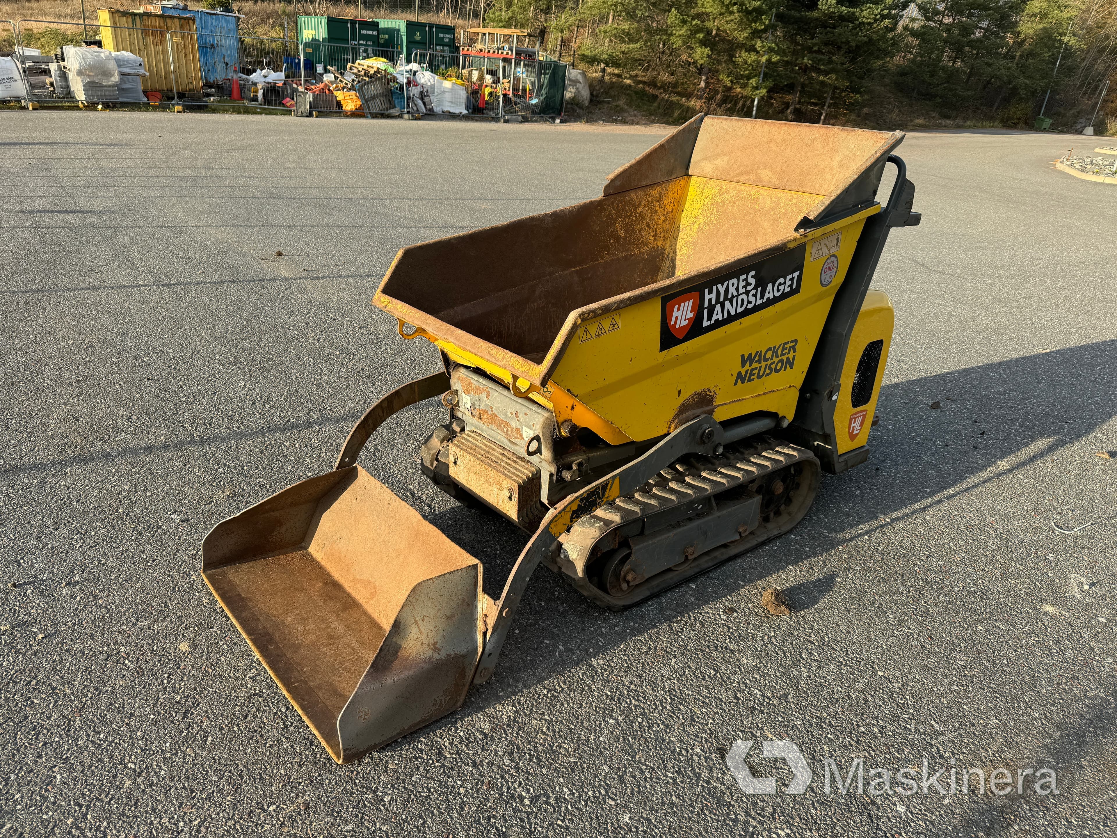 Banddumper Självlastande Wacker Neuson DT08