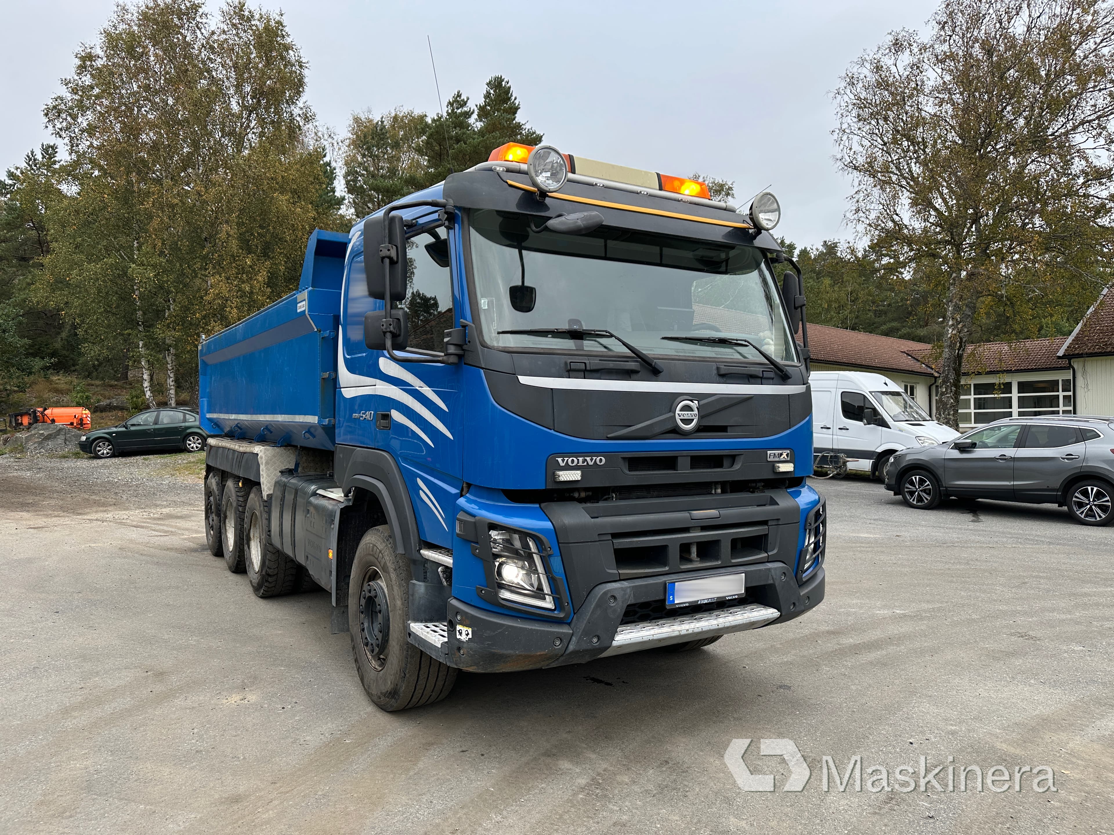 Schaktbil Volvo FMX 540 8x4 Euro 6 Tridem