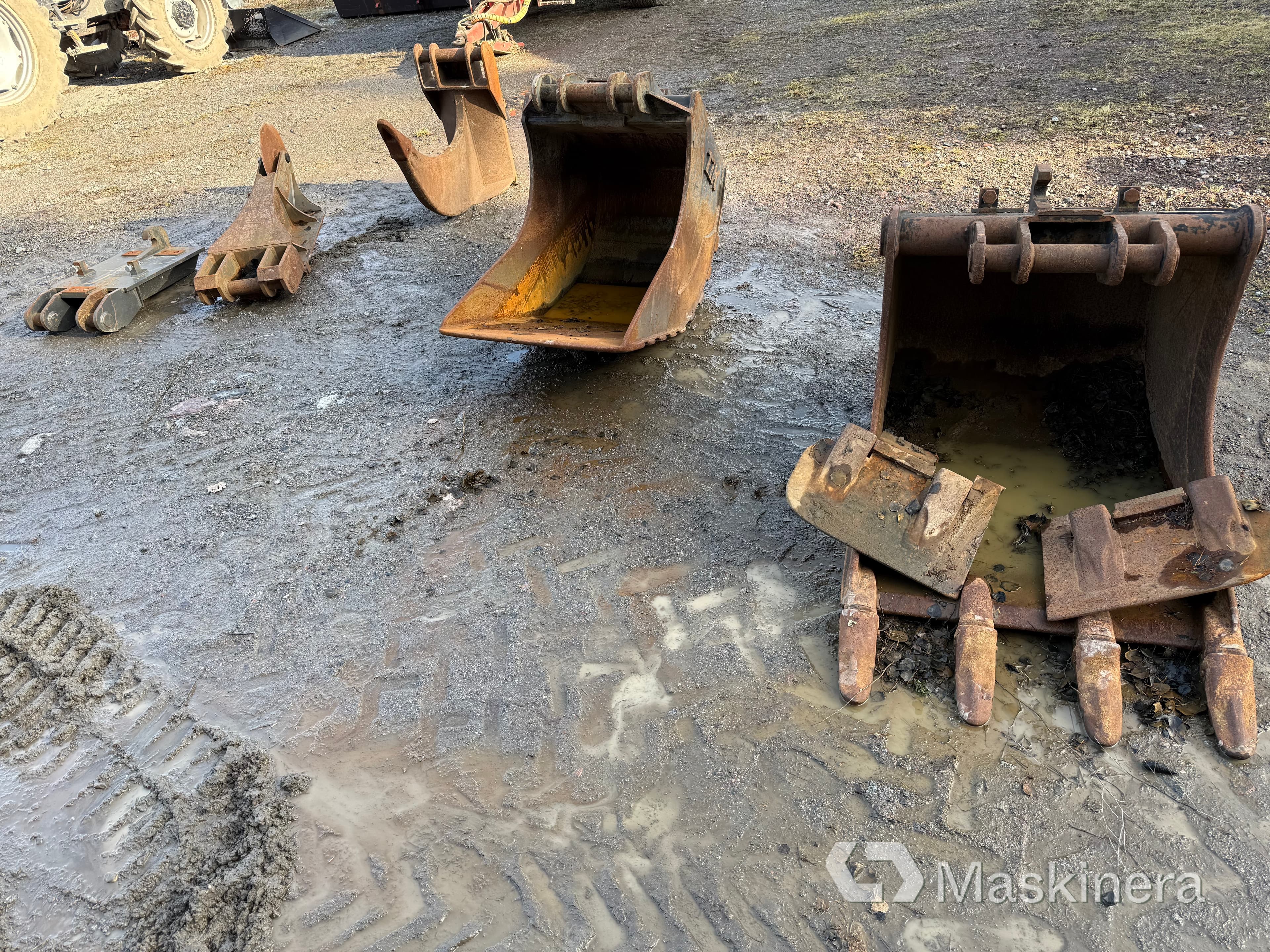 Skoppaket B20 Skopor/Tjälkrok/Asfaltsskärare/Skoptak